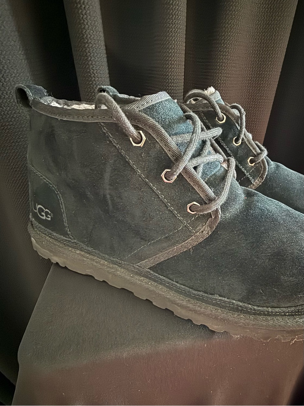 UGG Men's Black Suede Chukka Boot